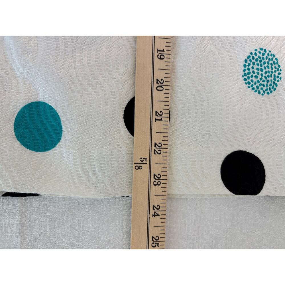 Talbots Pencil Knee Length White Green Polka Dot Skirt Sz 8 Cotton Old Money - Picture 7 of 10